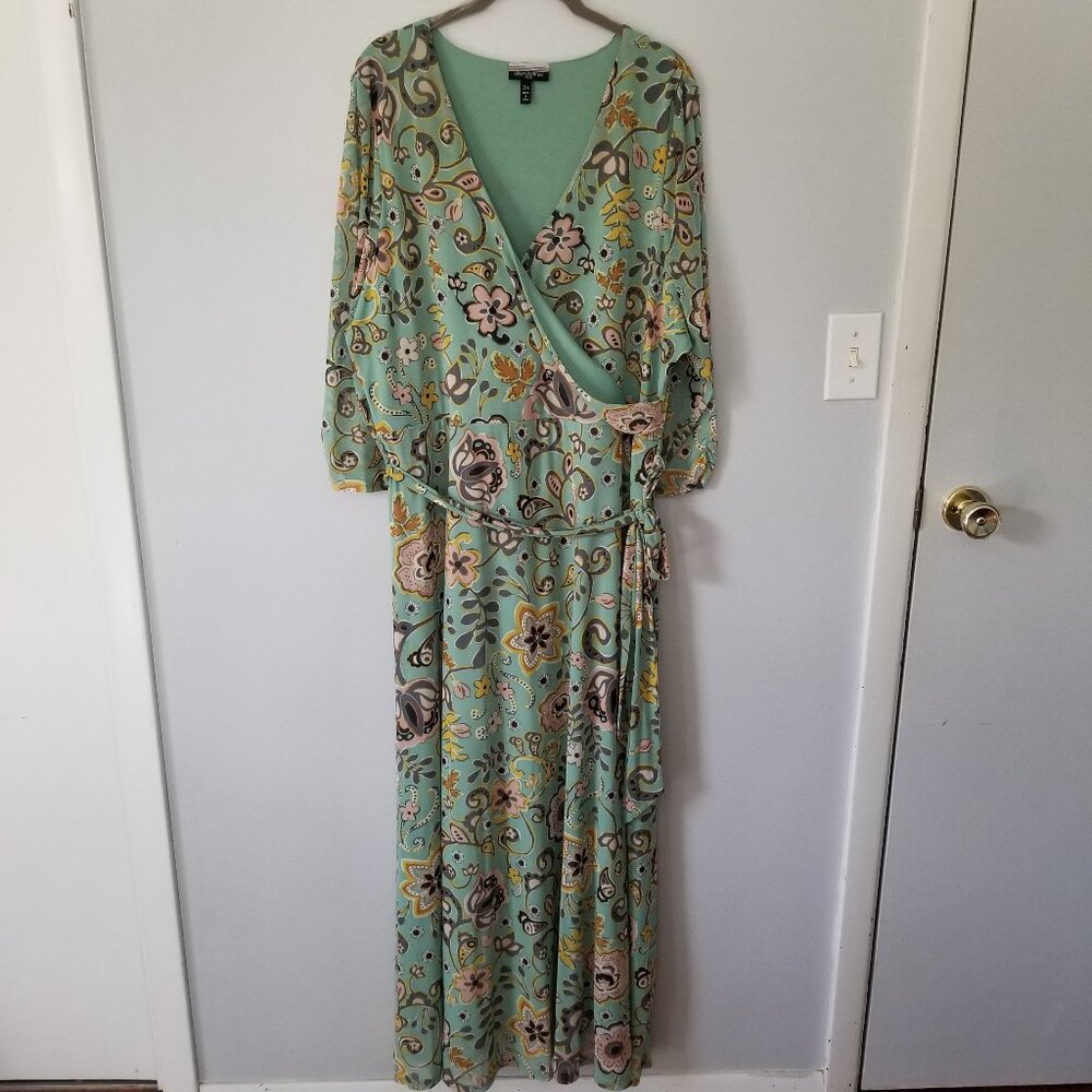 Allison Brittney Plus maxi dress 3X